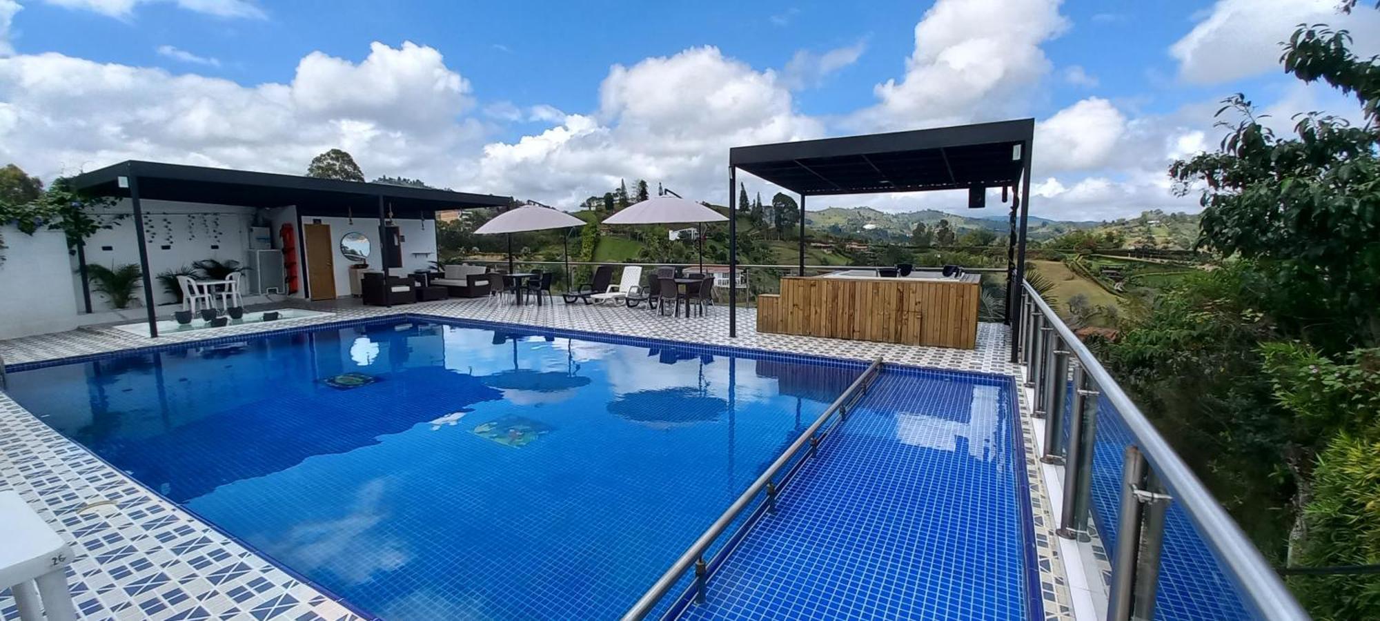 Hotel Mirador Cielo Blue El Penol  Esterno foto